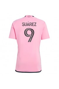 Inter Miami Luis Suarez #9 Fotballdrakt Hjemme Klær 2024-25 Korte ermer